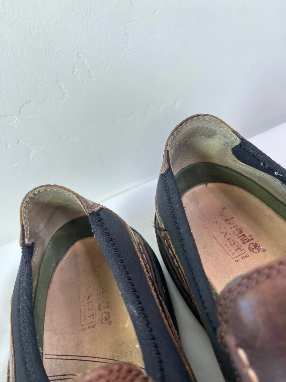 Timberland Smart Comfort Brown Leather Slip On Loafers Mens Size 10.5M 79072
